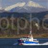 The Glen Sanda Supply Converted Lifeboat Lady Heather With Ben Cruachan