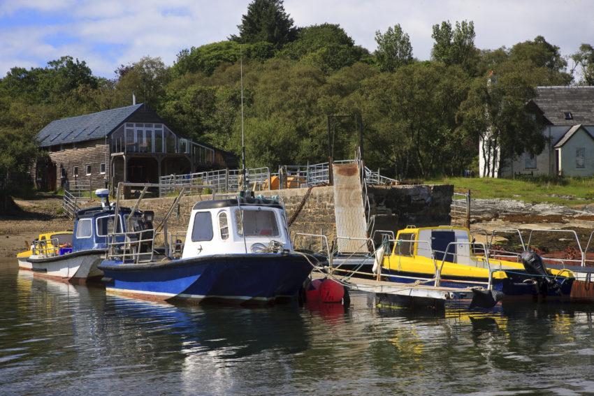 SHUNA ISLAND JETTY ARGYLL