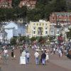 Summer Scene On Promenade Llandudno