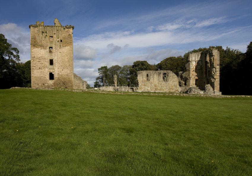 I5D0031 Spynie Palace Ruins Nr Lossiemouth