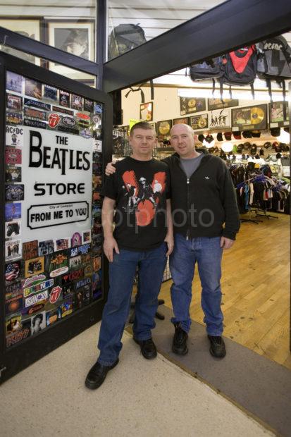 Owners Of The Beatles Shop