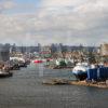 Panoramic Of Aberdeen Harbour