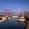 Forth Rail Bridge From South Queensferry Harbour