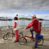 I5D9846 Tourists On Cycles Oban