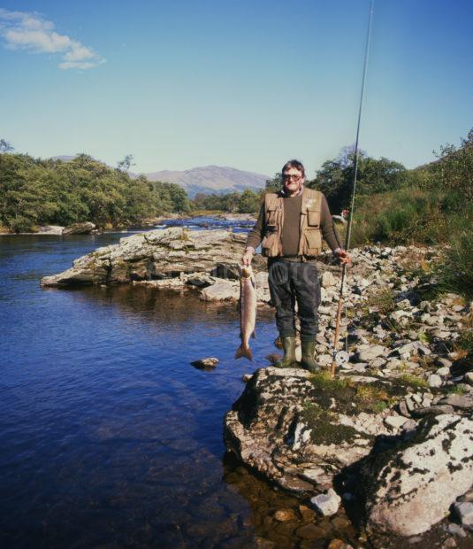 Salmon Fishing Glen Orchy