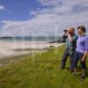 Couple Enjoying The Breathtaking Scenery On Barra