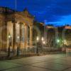 0I5D9624 National Gallery Castle At Dusk Edinburgh