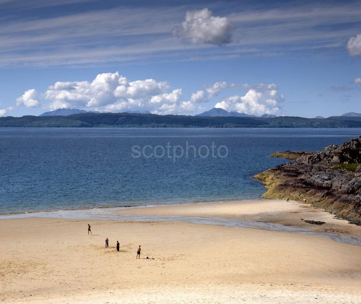 Isle Of Skye From Camusdarach Beach Nr Morar NW Highlands