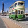 Vintage Tram At Blackpool