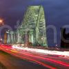 Runcorn Bridge At Night