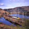 Class 37 424 Hauling The Royal Scotland On Mallaig To F William Line Loch Eilt