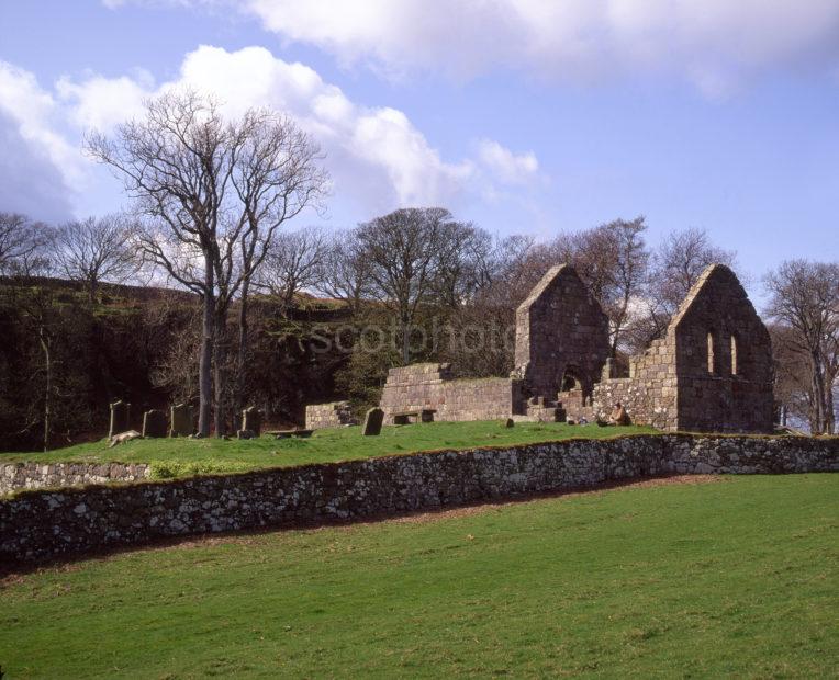 St Blanes Chapel 12th Cent Norman Nr Kingarth S Tip Of Bute