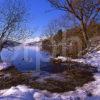 Winter Scene From The Shore Of Loch Tay As Seen From Kenmore Village Perthshire