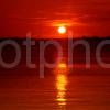 Sunset Over Scattered Crofts At Callinish North Uist Hebrides