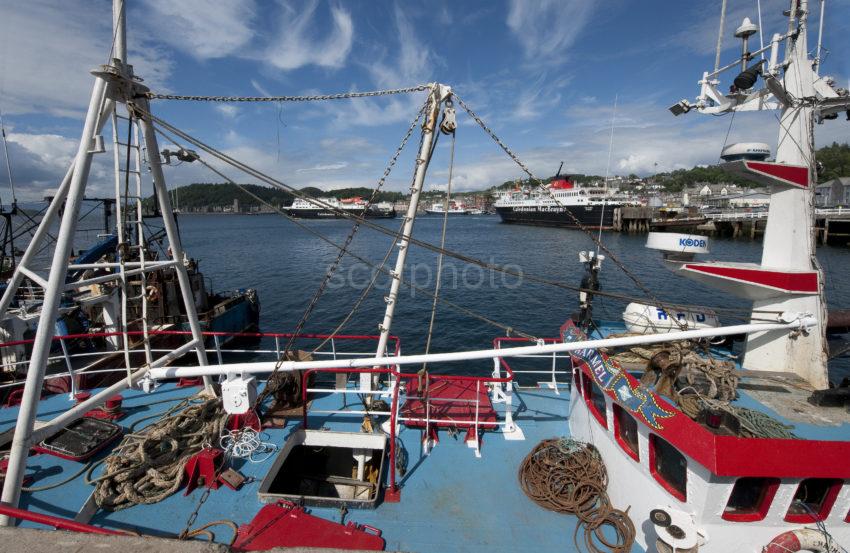 Oban Bay From South Pier Jetty