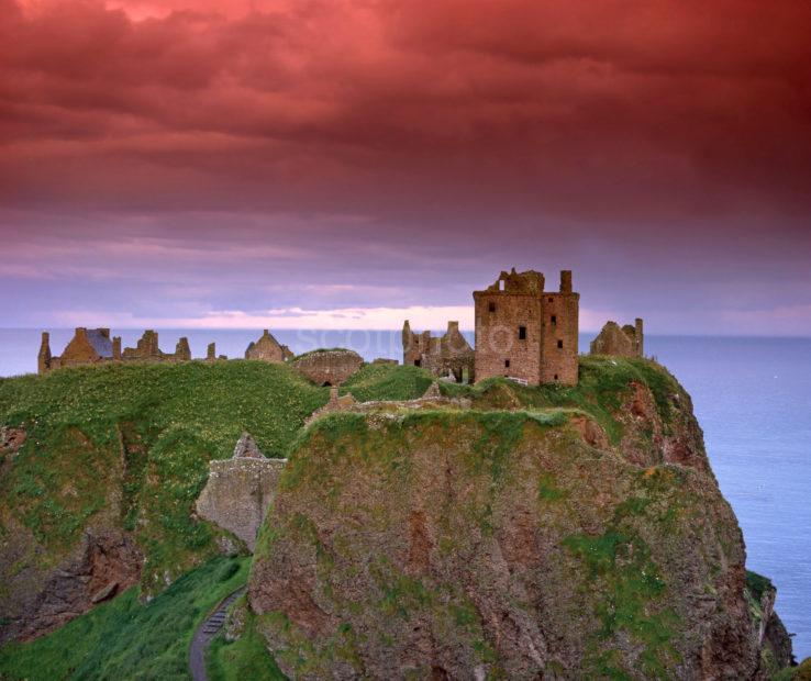 Dunnottar Castle With Filter