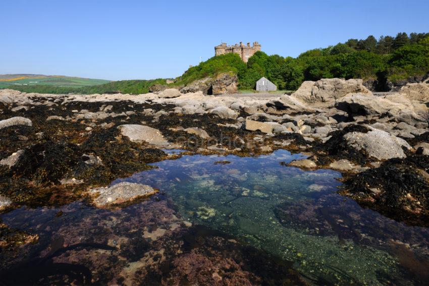 CULZEAN CASTLE FROM SHORE AYRSHIRE