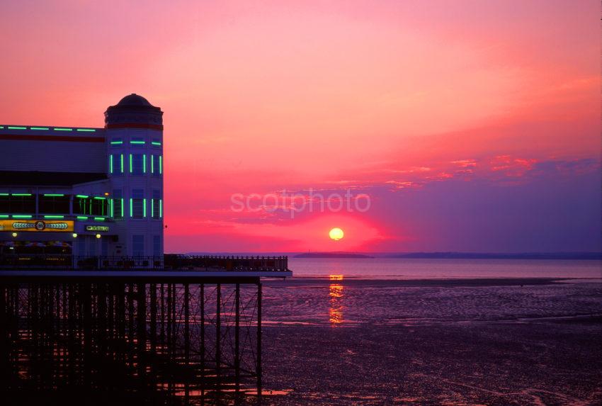 PIER SUNSET WESTON