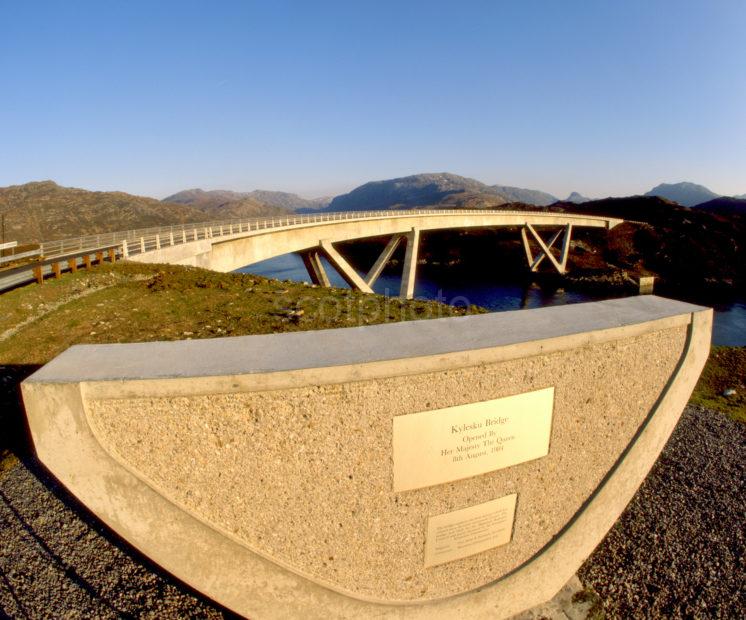 Kylsku Bridge Across Loch Cairnbawn North West Highlands