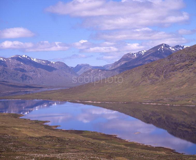 View From The Shore Of Loch Cluanie Inverness Shire