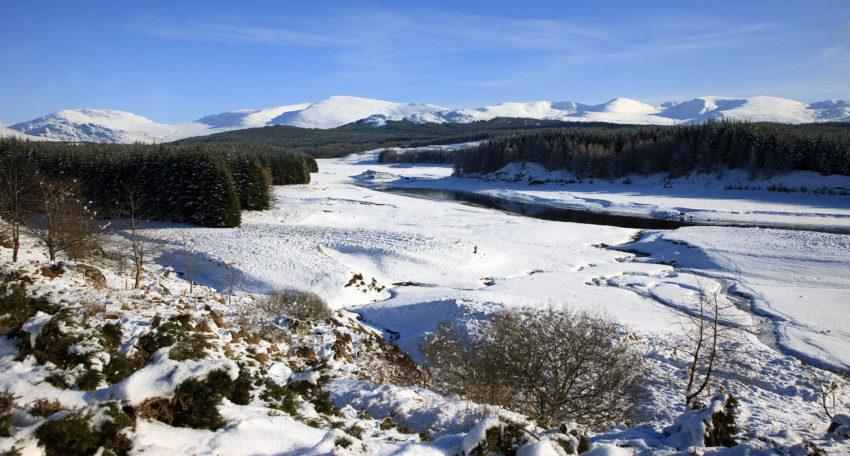 Winter In Glen Spean Lochaber