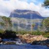 Slioch From Grudie Bridge Wester Ross