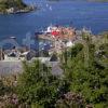 Spring View Oban Bay From Tower Portrait