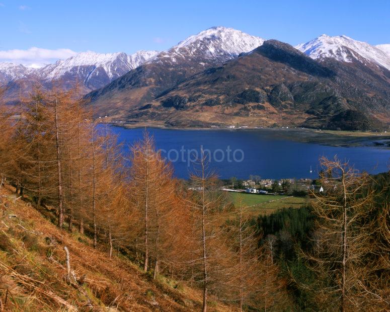 Loch Duich From Mam Ratachan Pass To 5 Siseters