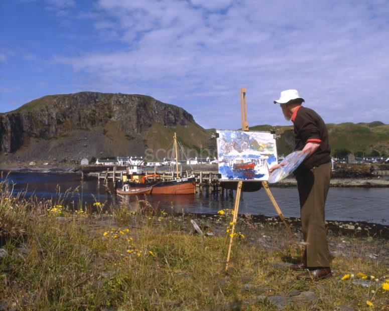 Easdale Artist Easdale Island Towards Eleanor B