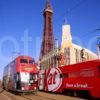 Trams And The Famous Blackpool Tower