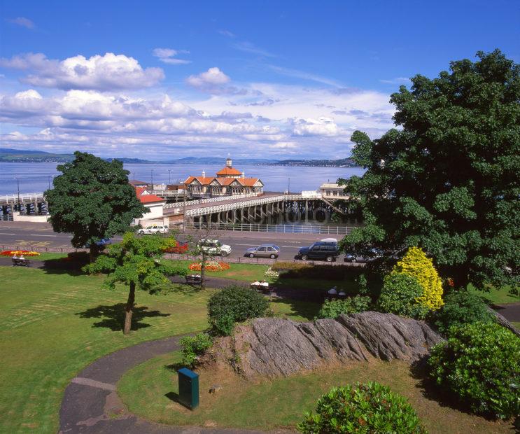 The Pier And The Clyde From Dunoon Argyll