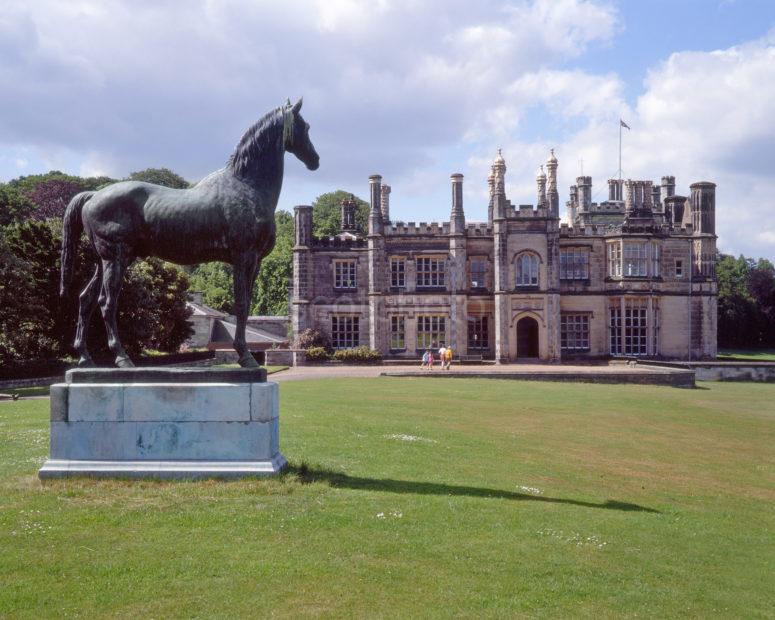 Dalmeny House From Horse Statue