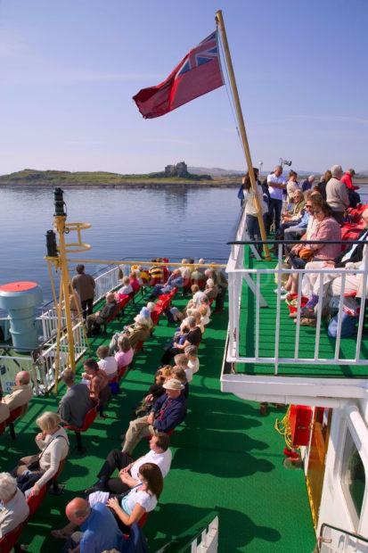 Duart Castle From The Mull Ferry