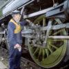 Oiling The Wheels Of The K1 At Mallaig