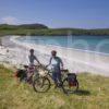 I5D9591 Tourist Matt And Claudia At Bagh Siar Beach Vatersay Barra