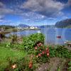 Plockton Village On Loch Carron Summer View NWest Highlands