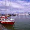 Stranraer Harbour With Irish Ferries Dumfries And Galloway