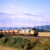 Class 37 Freight With Ore Wagons Passes Wallace Monument Stirling