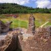 View Looking Back To Vistor Centre Urquhart Castle Loch Ness