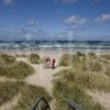 0I5D0780 Tourists On Magnificent Beach Nr Findhorn Morayshire