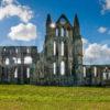 WHITBY ABBEY WITH STARBURST