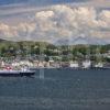 I5D6052 Oban From Kerrera With Isle Of Mull Ferry