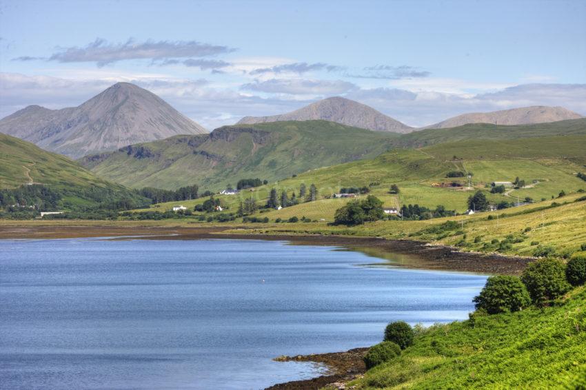 0I5D6898 Red Hills From Loch Harport Isle Of Skye