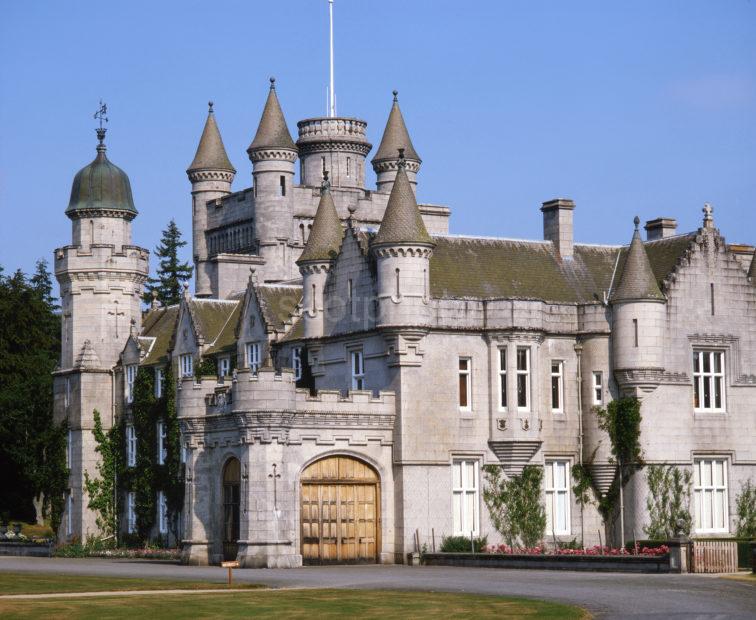 Balmoral Castle Example Of Scots Baronial Style Royal Deeside Aberdeenshire