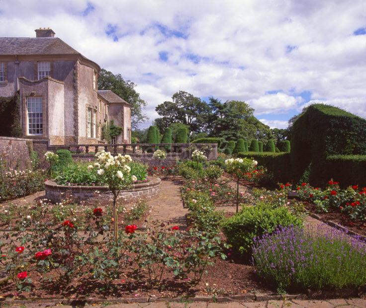 The Hill Of Tarvit House And Garden Near The Town Of Coupar Fife