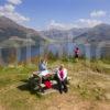 Tourists Take In The Views Around Loch Duich MAM RATACHAN