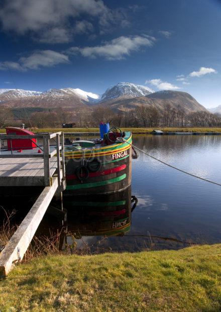 Portrait Of Ben Nevis From Banavie