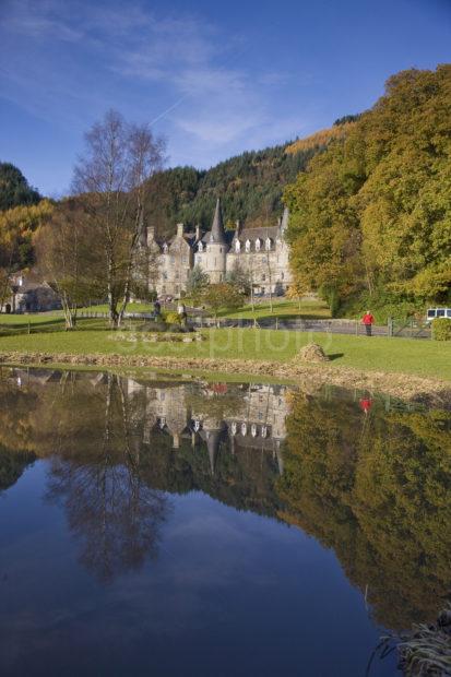 Trossachs Hotel On Shore Of Loch Venachar