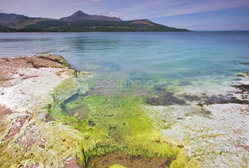 Goat Fell From Brodick Shore Arran