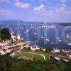 Crinan Harbour With Yachts West Highland Week